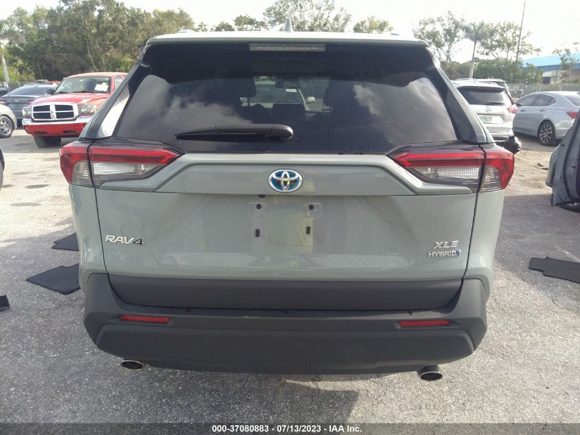 2022 TOYOTA RAV4 HYBRID XLE PREMIUM - 4T3B6RFV8NU090676