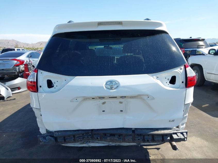 2015 TOYOTA SIENNA LE - 5TDKK3DC6FS686351