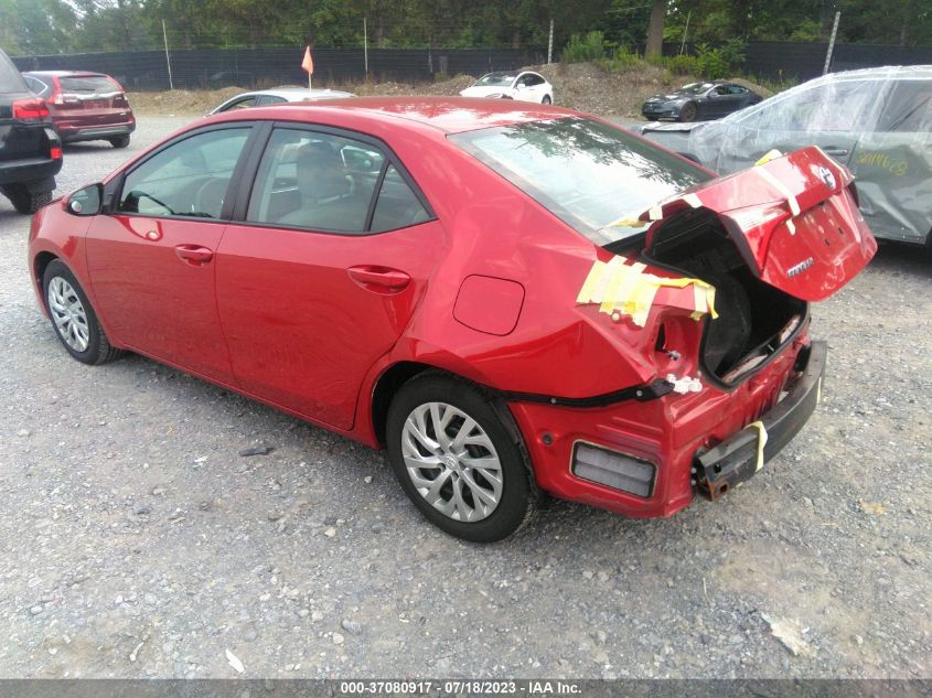 2018 TOYOTA COROLLA L/LE/XLE/SE/XSE - 2T1BURHE0JC009175