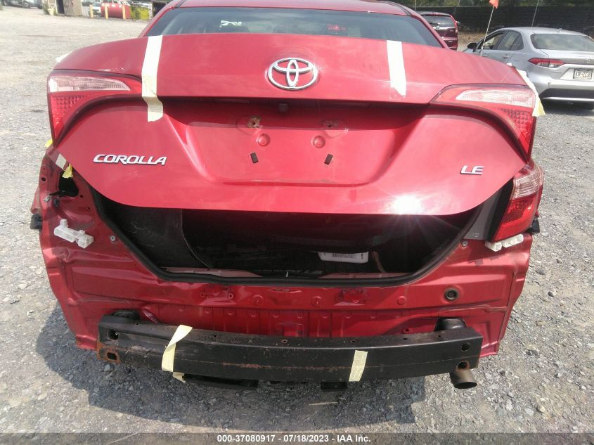 2018 TOYOTA COROLLA L/LE/XLE/SE/XSE - 2T1BURHE0JC009175