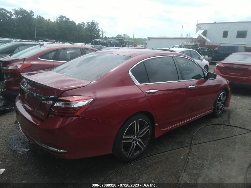 2017 HONDA ACCORD SEDAN SPORT - 1HGCR2F5XHA124866
