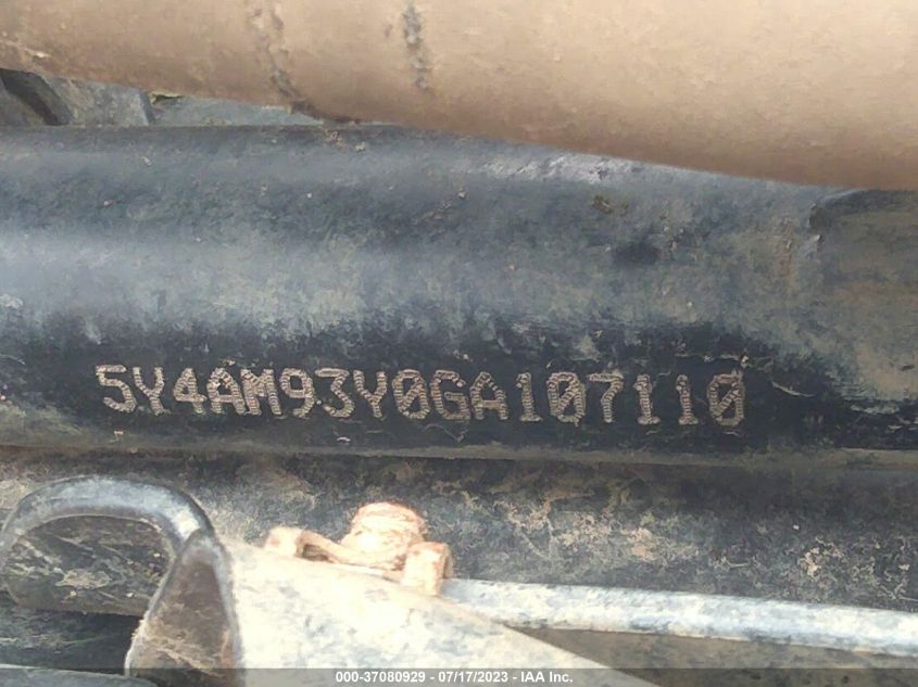 2016 YAMAHA YFM700 FWB - 5Y4AM93Y0GA107110