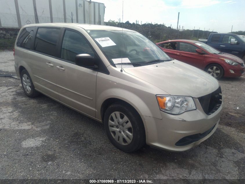 VIN 2C4RDGBG3GR182890 2016 DODGE GRAND CARAVAN no.1