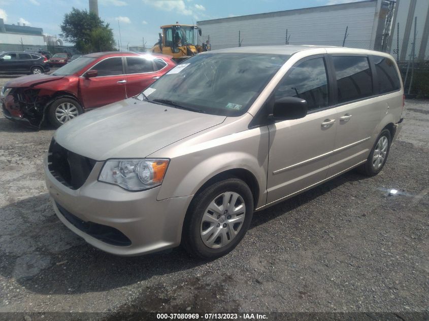 2016 DODGE GRAND CARAVAN SE - 2C4RDGBG3GR182890