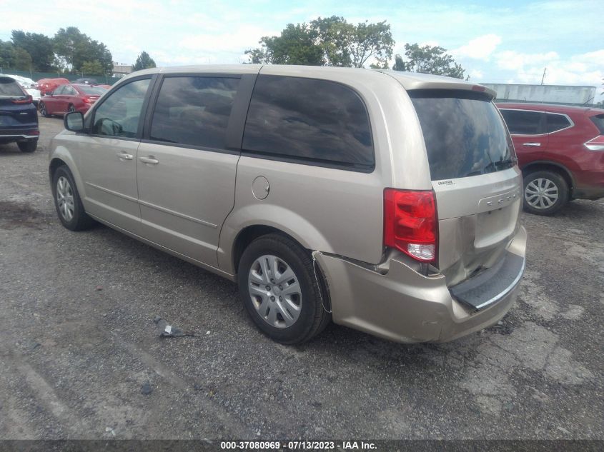 2016 DODGE GRAND CARAVAN SE - 2C4RDGBG3GR182890