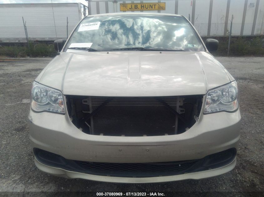 2016 DODGE GRAND CARAVAN SE - 2C4RDGBG3GR182890
