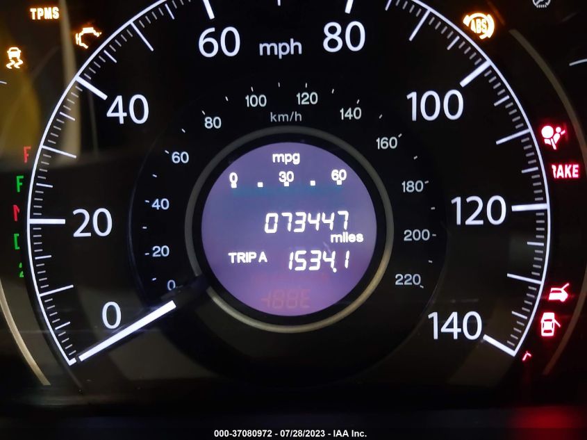 2013 HONDA CR-V EX-L - 2HKRM4H79DH669932