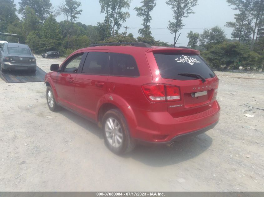 2016 DODGE JOURNEY SXT - 3C4PDCBG8GT122715