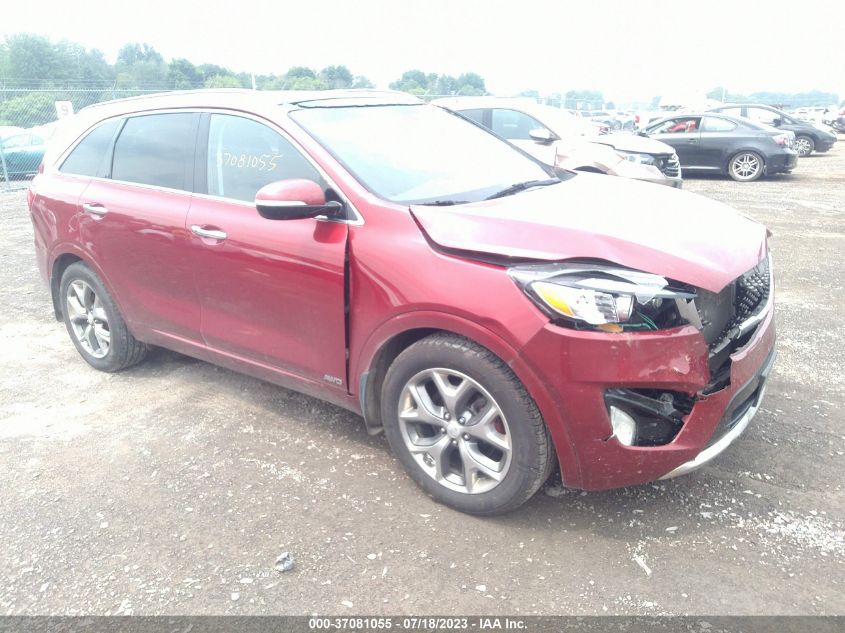 2016 KIA SORENTO SX - 5XYPKDA58GG043791