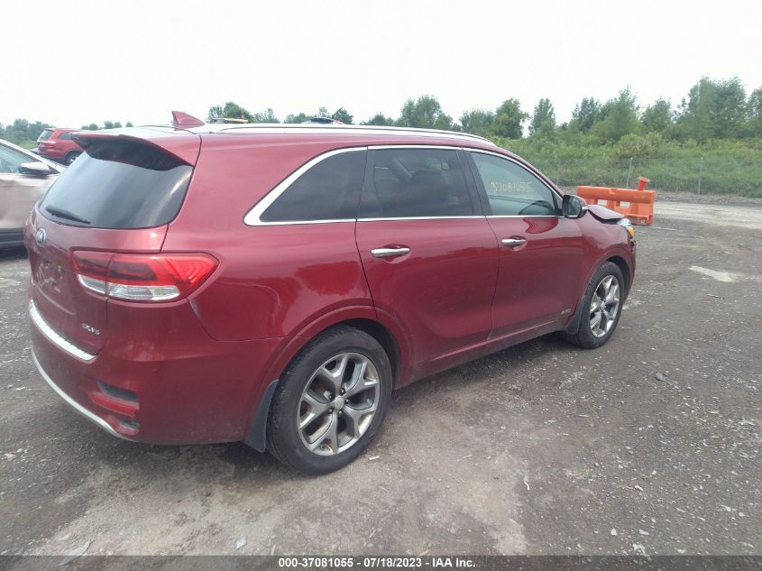 2016 KIA SORENTO SX - 5XYPKDA58GG043791
