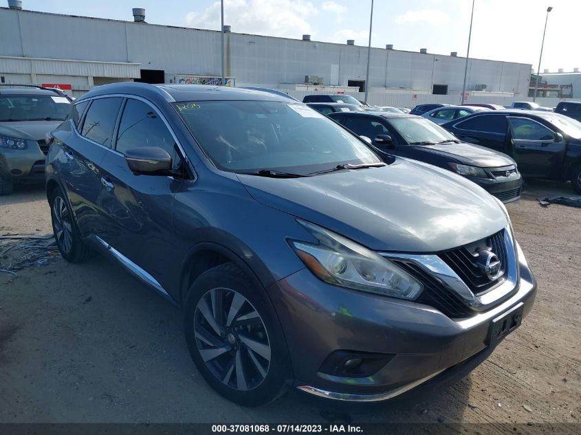 2015 NISSAN MURANO PLATINUM - 5N1AZ2MG9FN270395
