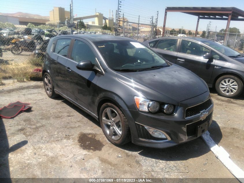 2013 CHEVROLET SONIC RS - 1G1JG6SB7D4181011