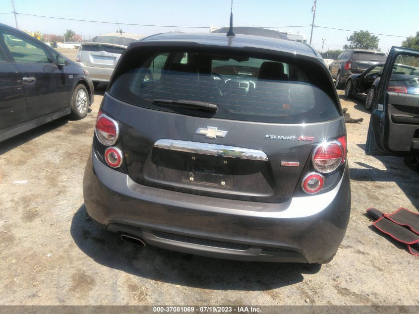 2013 CHEVROLET SONIC RS - 1G1JG6SB7D4181011
