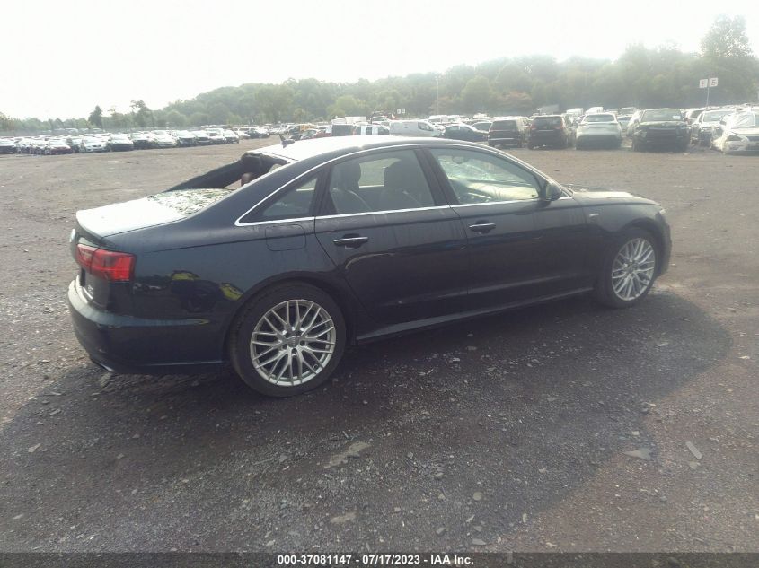2016 AUDI A6 3.0T PREMIUM PLUS - WAUFGAFC3GN058286