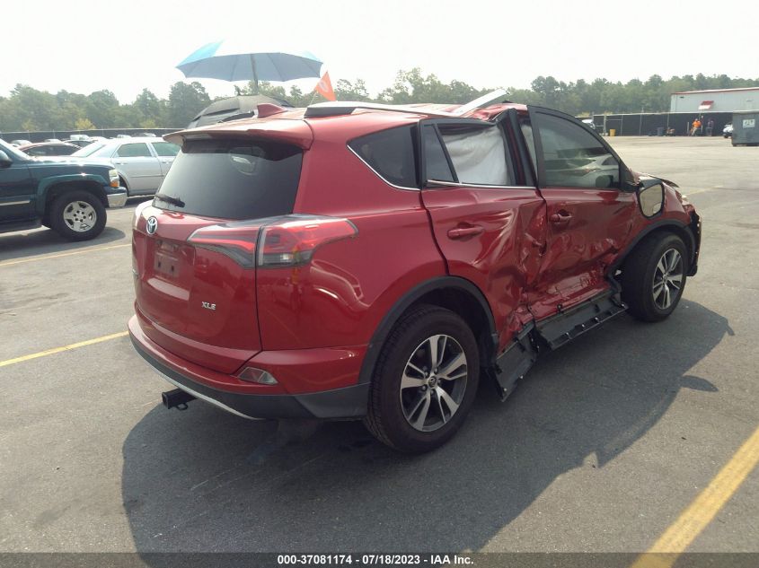 2016 TOYOTA RAV4 XLE - JTMWFREV1GJ086697