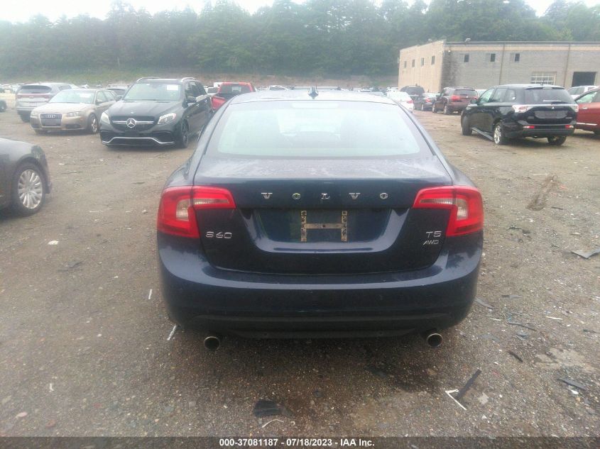 2013 VOLVO S60 T5 - YV1612FH2D2187018