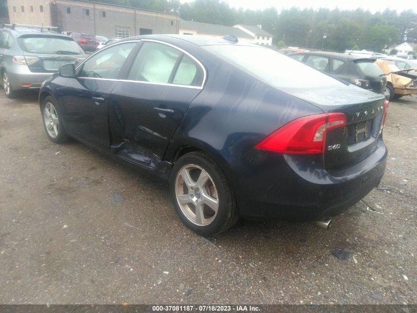 2013 VOLVO S60 T5 - YV1612FH2D2187018