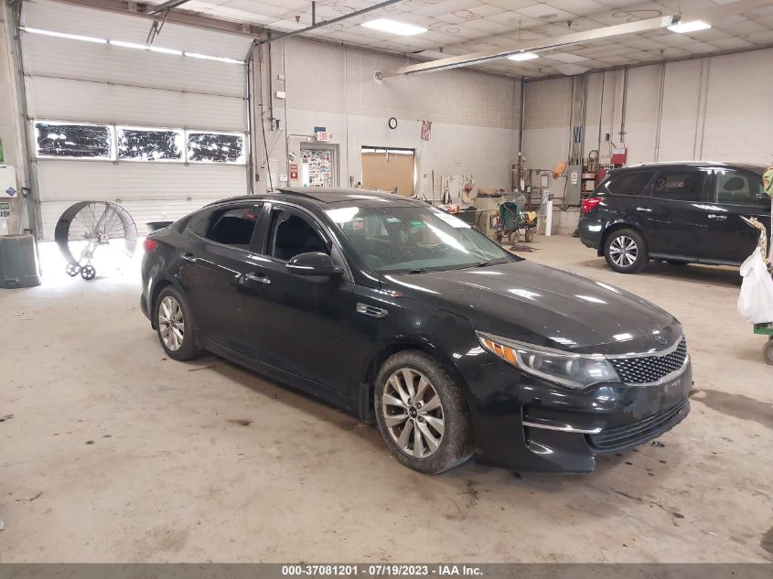 2016 KIA OPTIMA EX - 5XXGU4L36GG066416