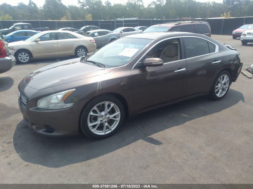 2014 NISSAN MAXIMA 3.5 SV - 1N4AA5APXEC489867