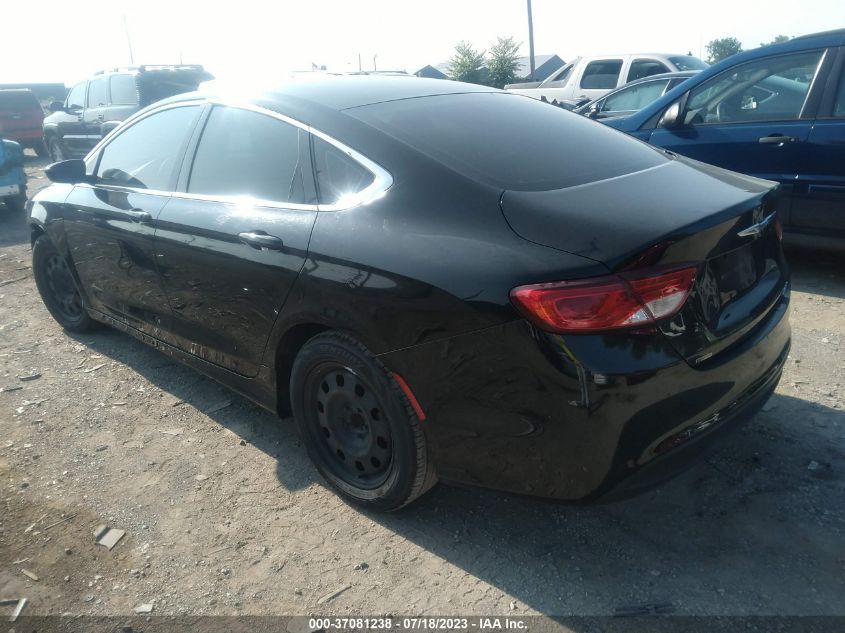 2015 CHRYSLER 200 LX - 1C3CCCFB0FN723202