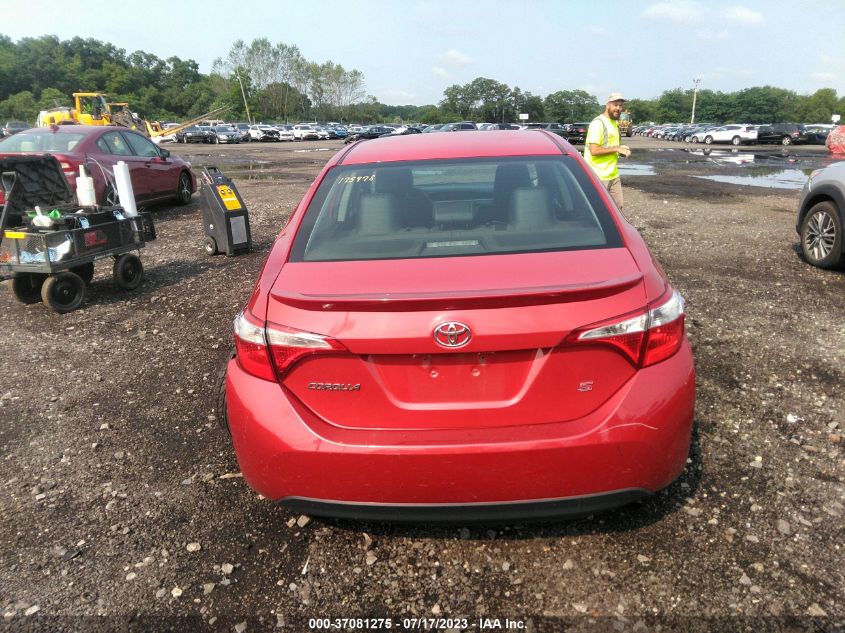 2016 TOYOTA COROLLA S - 2T1BURHE5GC611739