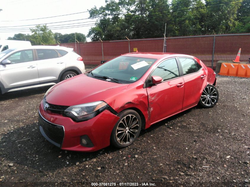 2016 TOYOTA COROLLA S - 2T1BURHE5GC611739