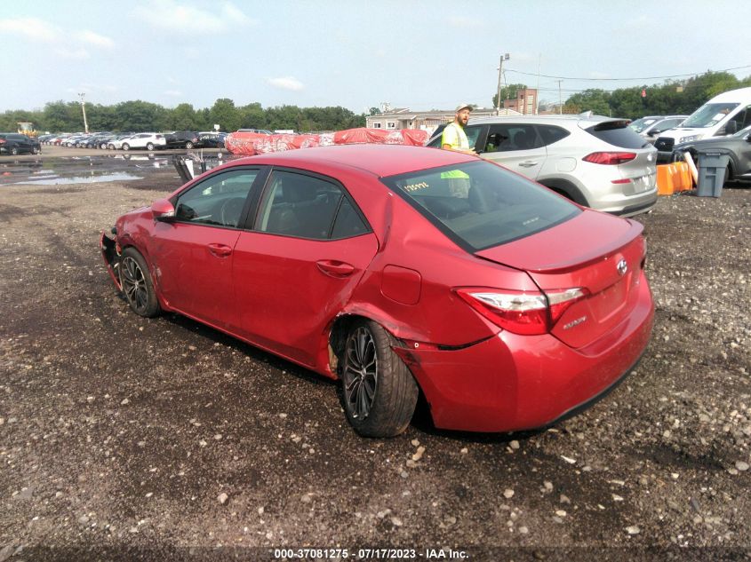 2016 TOYOTA COROLLA S - 2T1BURHE5GC611739