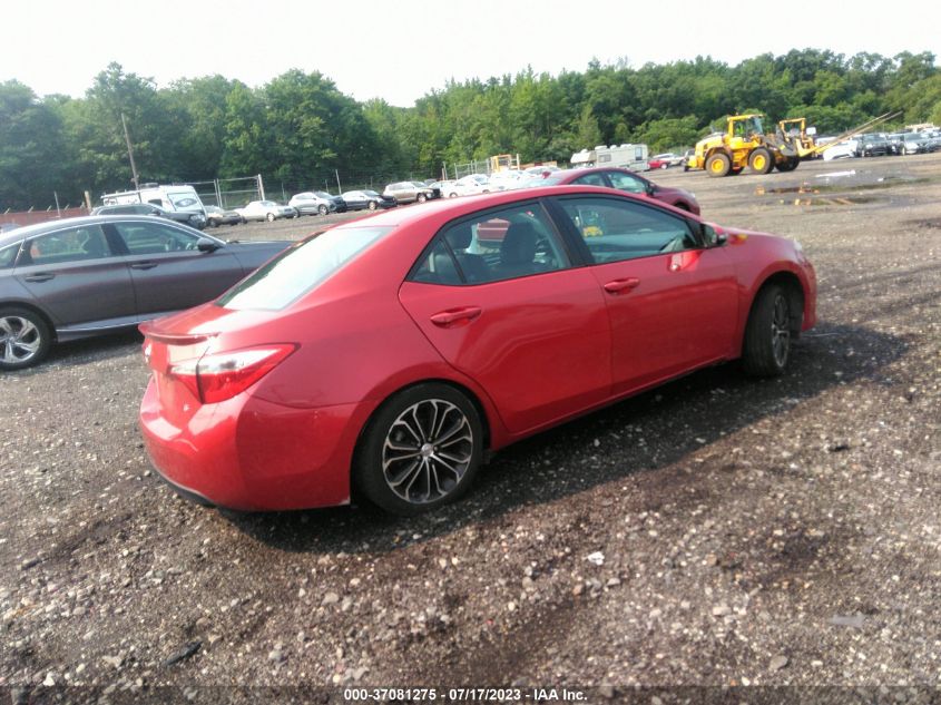 2016 TOYOTA COROLLA S - 2T1BURHE5GC611739