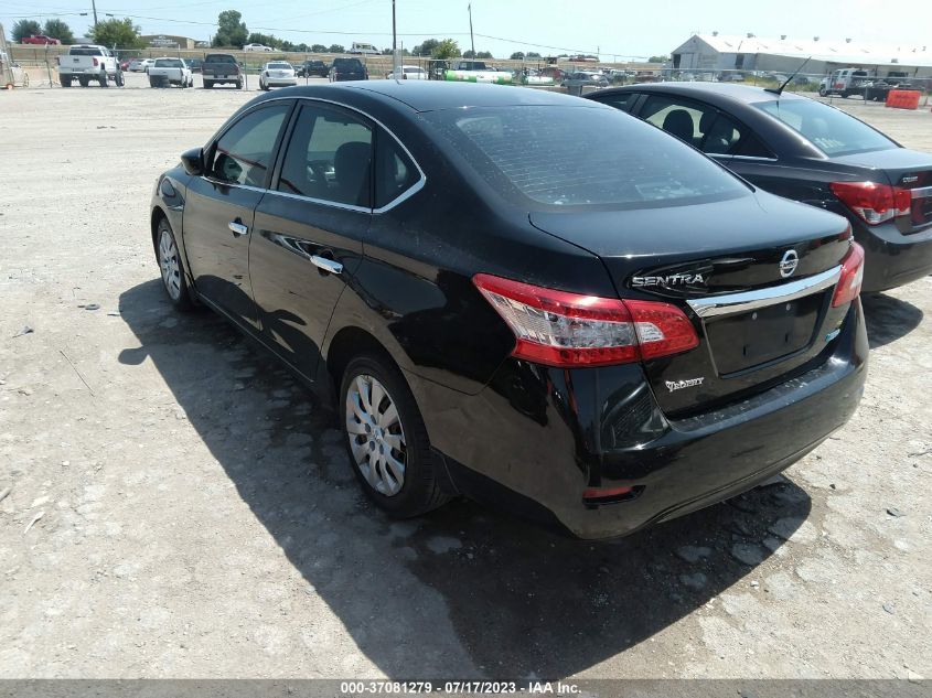 2013 NISSAN SENTRA SV - 1N4AB7APXDN901202