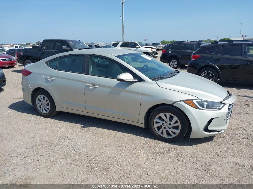 2017 HYUNDAI ELANTRA SE - KMHD74LF4HU099703