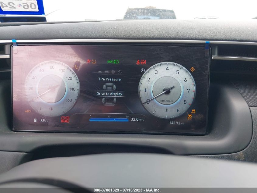2022 HYUNDAI TUCSON SEL - 5NMJC3AE4NH150384