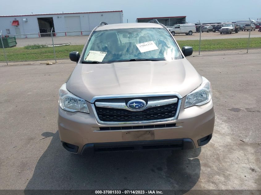 2015 SUBARU FORESTER 2.5I - JF2SJABC7FH506715