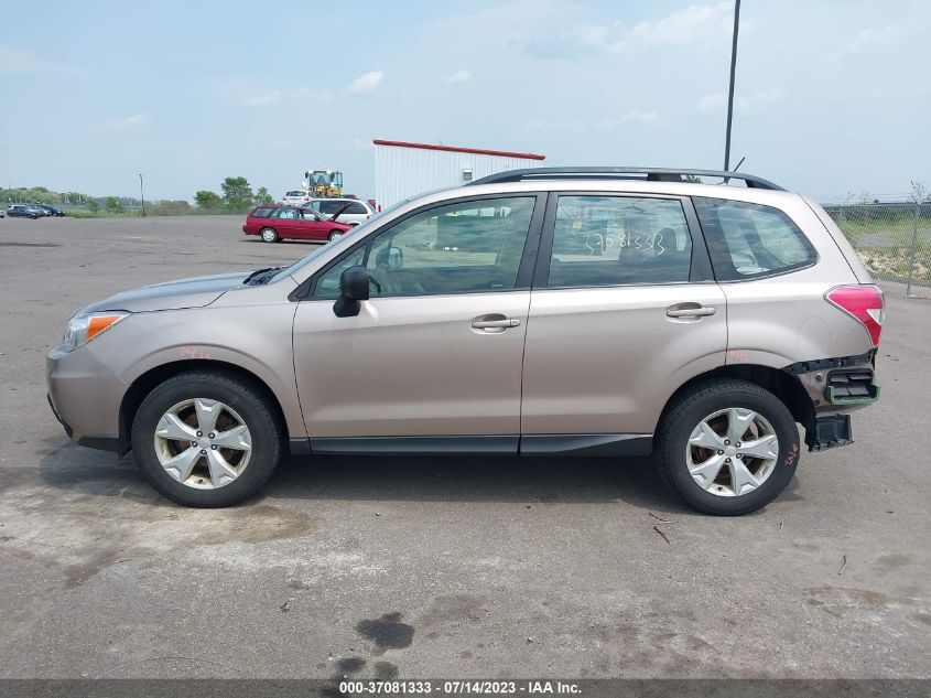 2015 SUBARU FORESTER 2.5I - JF2SJABC7FH506715