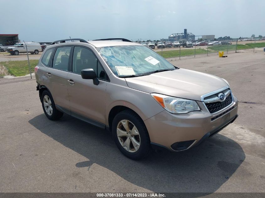 2015 SUBARU FORESTER 2.5I - JF2SJABC7FH506715