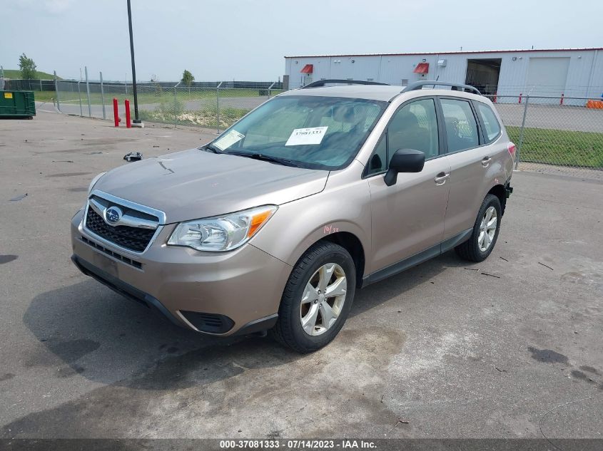 2015 SUBARU FORESTER 2.5I - JF2SJABC7FH506715