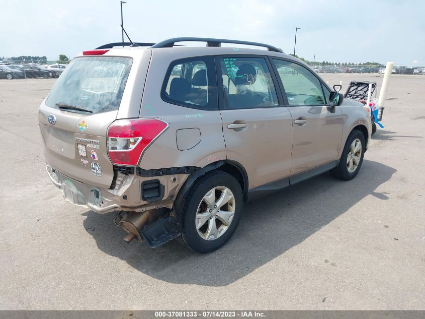 2015 SUBARU FORESTER 2.5I - JF2SJABC7FH506715