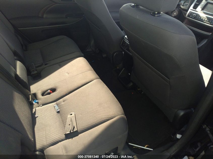 2016 TOYOTA HIGHLANDER LE - 5TDZARFH4GS020085