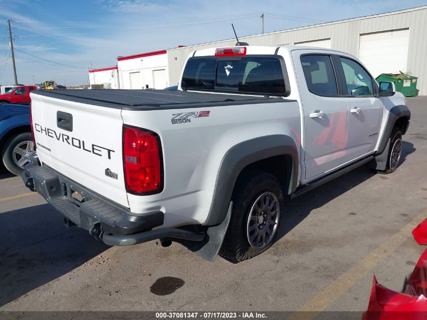 2021 CHEVROLET COLORADO 4WD ZR2 - 1GCGTEEN1M1252251