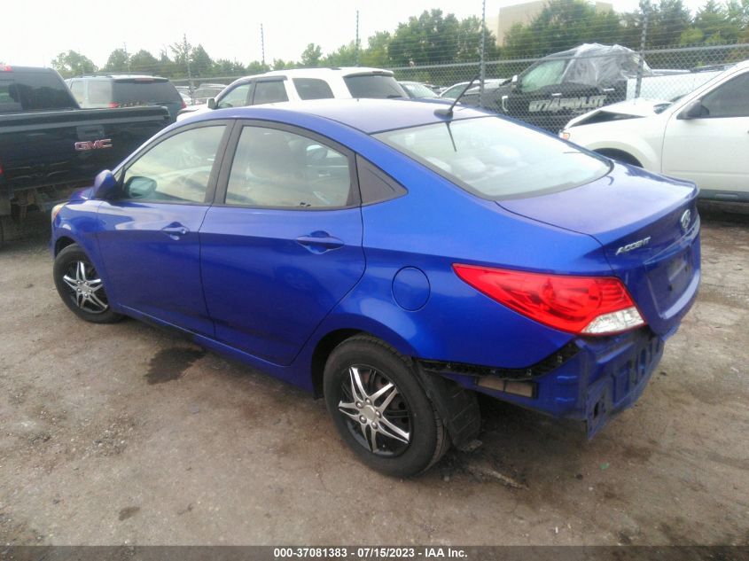 2013 HYUNDAI ACCENT GLS/GS - KMHCT4AE7DU363119
