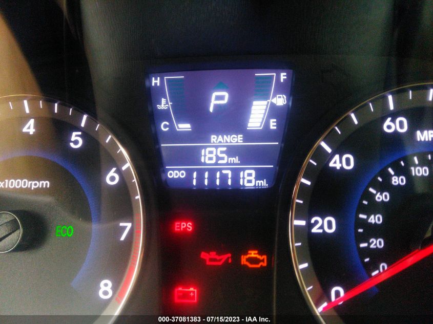 2013 HYUNDAI ACCENT GLS/GS - KMHCT4AE7DU363119