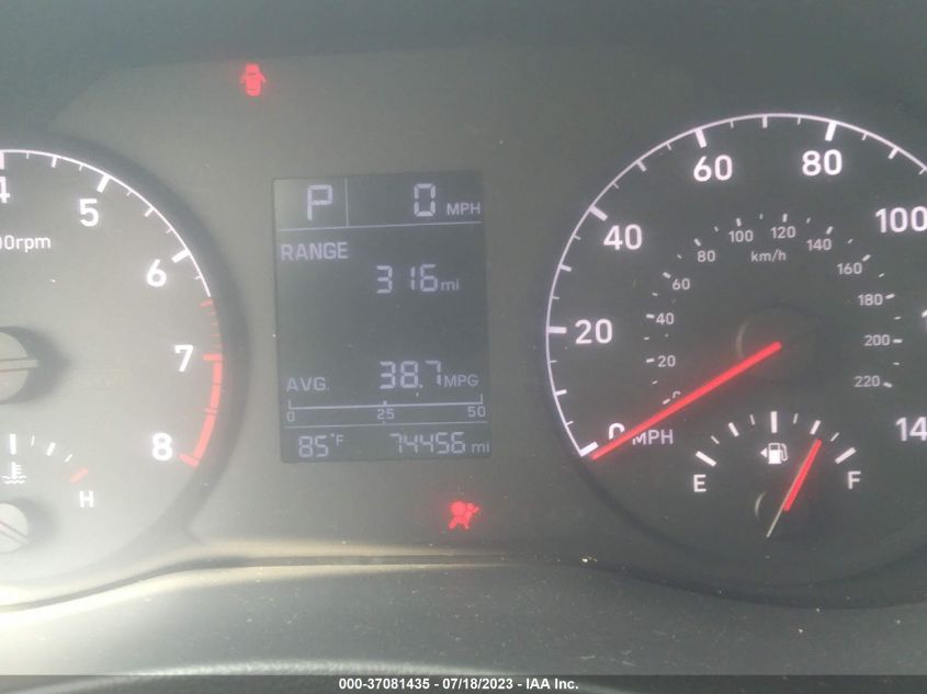 2019 HYUNDAI ACCENT SEL - 3KPC24A31KE066395