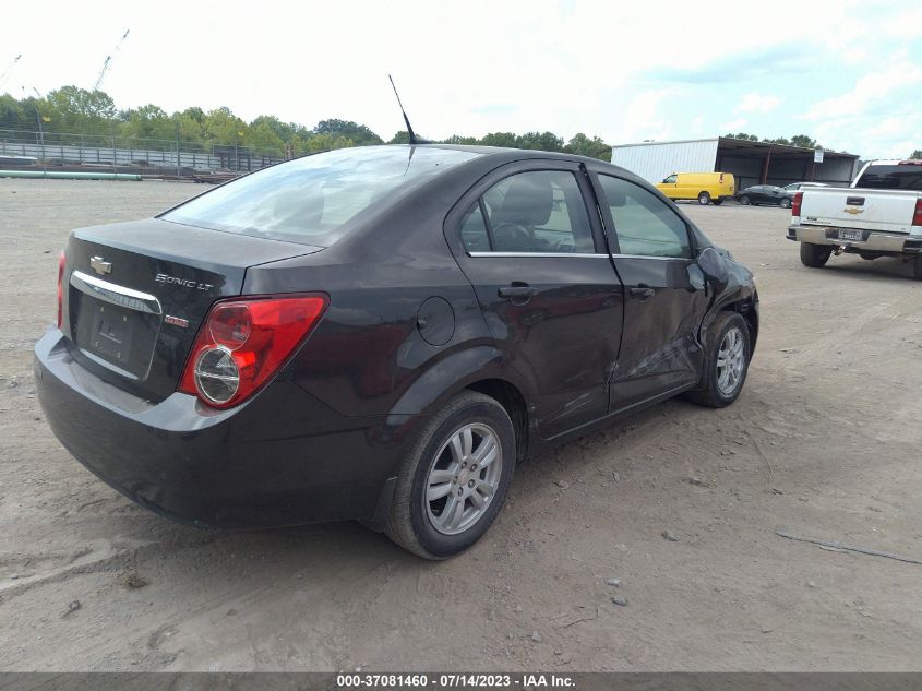2013 CHEVROLET SONIC LT - 1G1JC5SB6D4244394