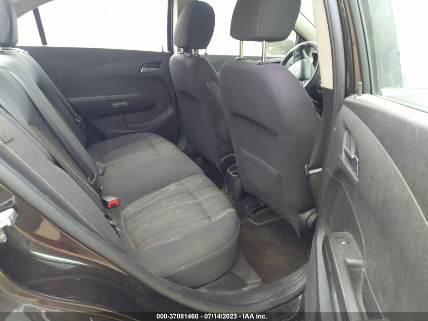 2013 CHEVROLET SONIC LT - 1G1JC5SB6D4244394