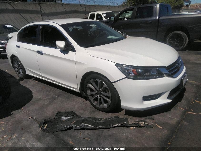 2015 HONDA ACCORD SEDAN SPORT - 1HGCR2F57FA067491