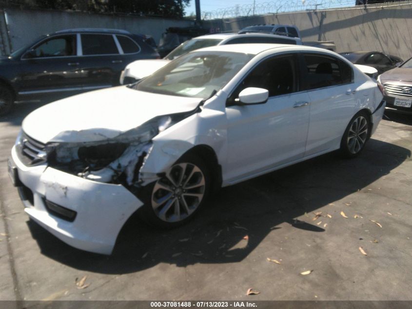 2015 HONDA ACCORD SEDAN SPORT - 1HGCR2F57FA067491