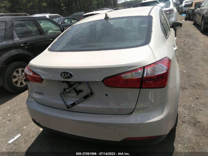 2015 KIA FORTE LX - KNAFK4A67F5366741