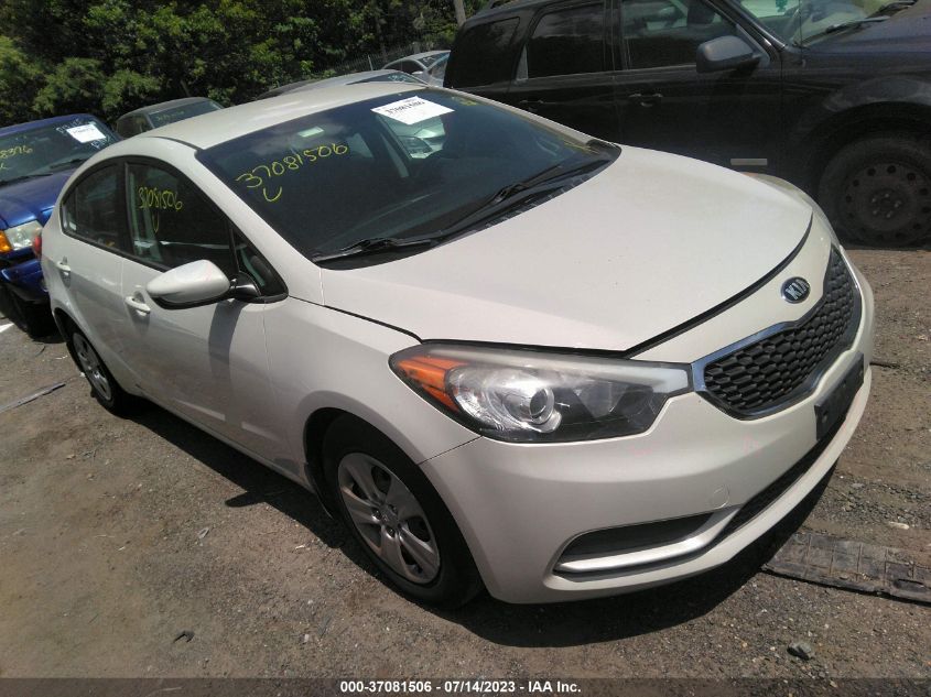 2015 KIA FORTE LX - KNAFK4A67F5366741