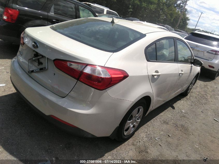 2015 KIA FORTE LX - KNAFK4A67F5366741