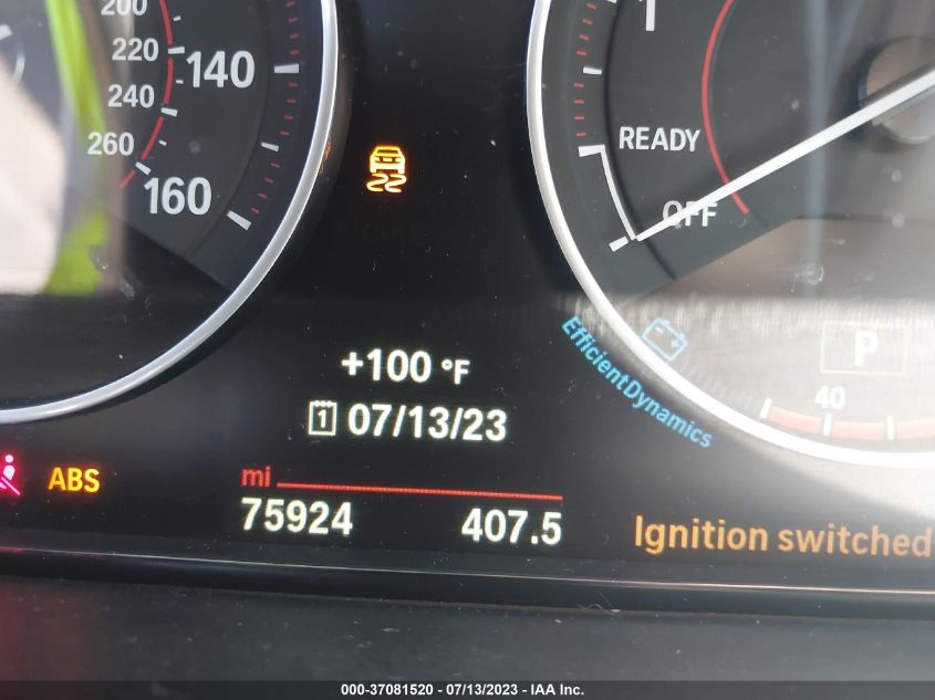 2015 BMW 335I WBA3A9G51FNT09596