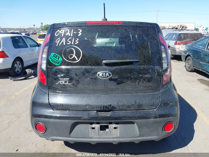 2018 KIA SOUL BASE - KNDJN2A2XJ7559789